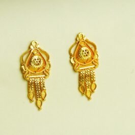 Traditional Gold Dangler Earrings