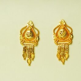 Traditional Gold Dangler Earrings